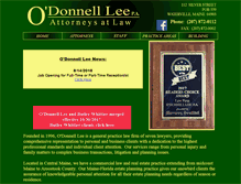 Tablet Screenshot of olmplaw.com